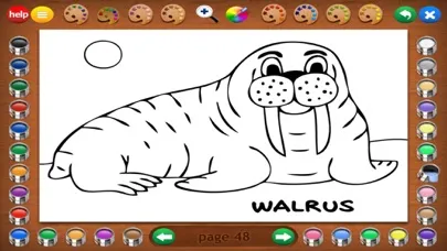 Coloring Book 3: Animals Screenshots