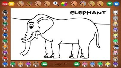 Coloring Book 3: Animals Screenshots