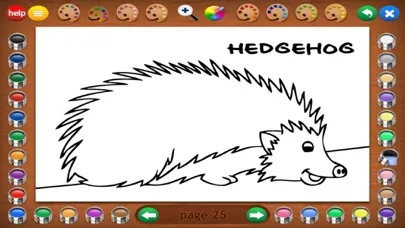 Coloring Book 3: Animals Screenshots