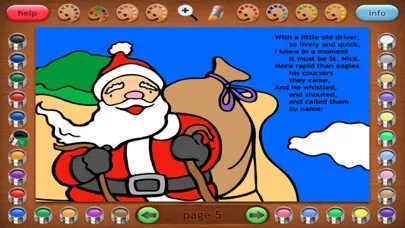 Ảnh chụp màn hình của Before Christmas Coloring Book