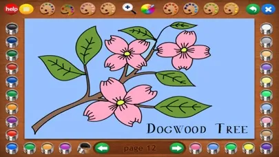 تصاویر Coloring Book 4: Plants