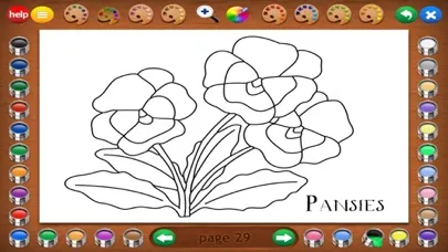 تصاویر Coloring Book 4: Plants