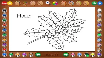 تصاویر Coloring Book 4: Plants