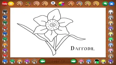 تصاویر Coloring Book 4: Plants