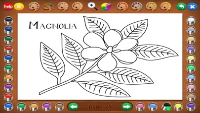 تصاویر Coloring Book 4: Plants
