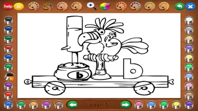 Coloring Book 5: Alphabet应用截图