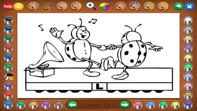 Coloring Book 5: Alphabet应用截图