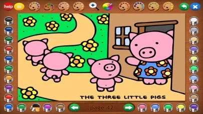 Fairy Tales Coloring Book Screenshots