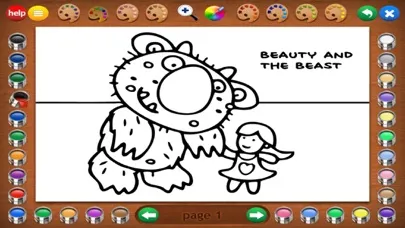 Fairy Tales Coloring Book Screenshots