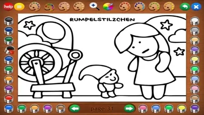 Fairy Tales Coloring Book Screenshots