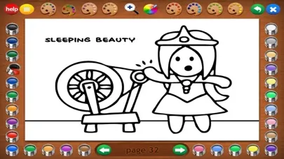Fairy Tales Coloring Book Screenshots