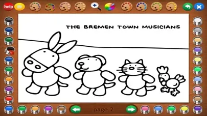 Fairy Tales Coloring Book Screenshots