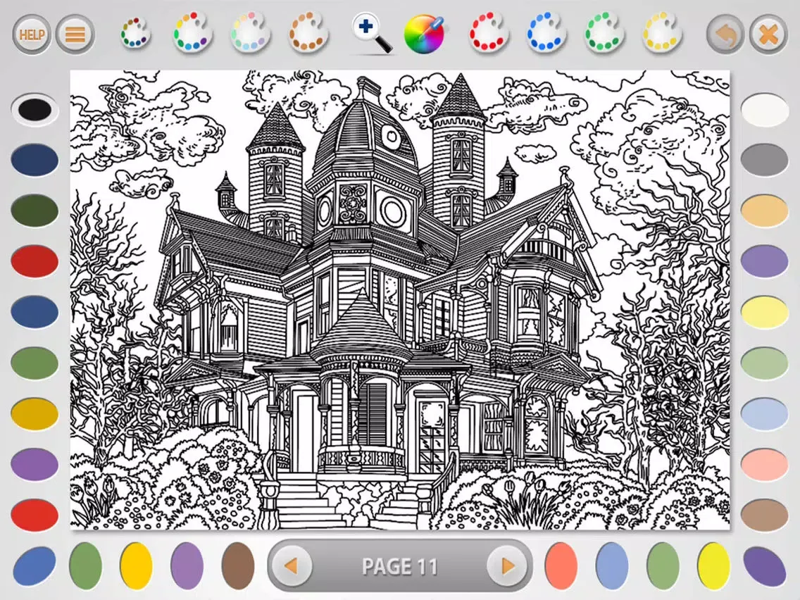 Ảnh chụp màn hình của Intricate Coloring 2 Lite: More Places iPad 