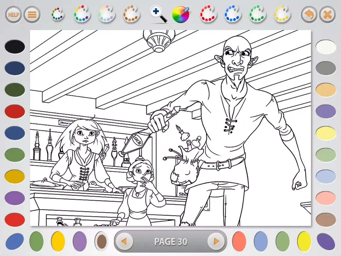تصاویر Intricate Color 4 Lite: Potion iPad 