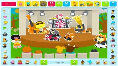 Animal Town Sticker Book Ekran Görüntüleri
