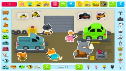 Animal Town Sticker Book Ekran Görüntüleri