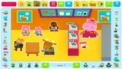 Animal Town Sticker Book Ekran Görüntüleri