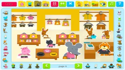 Animal Town Sticker Book Ekran Görüntüleri