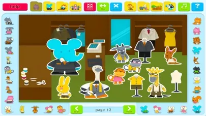 Animal Town Sticker Book Ekran Görüntüleri