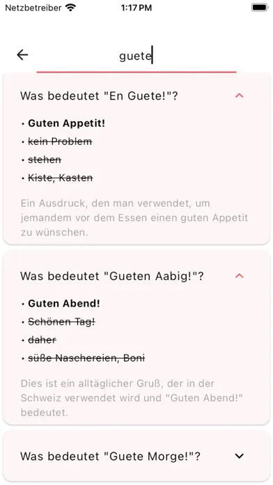 Schweizerdeutsch lernen Ekran Görüntüleri