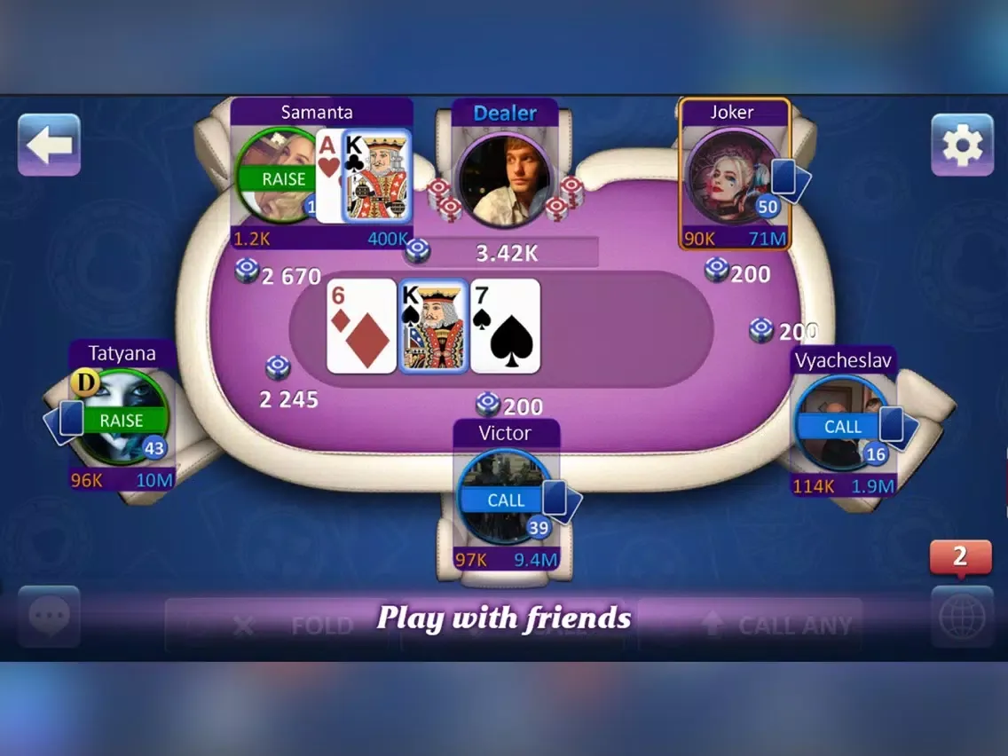 Royal Texas Poker iPad 应用截图