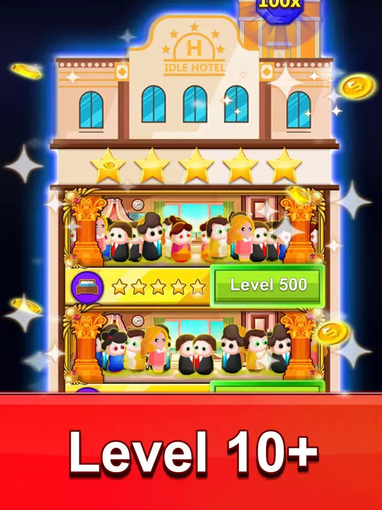 تصاویر Idle Hotel Empire Tycoon iPad 