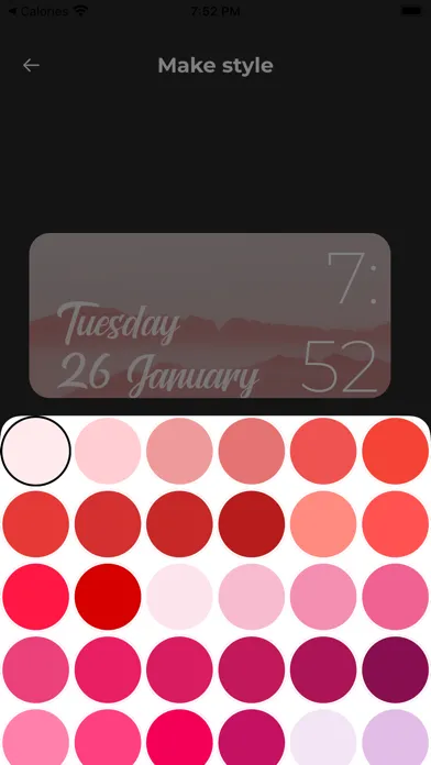 ภาพหน้าจอของ Date and Time Widget