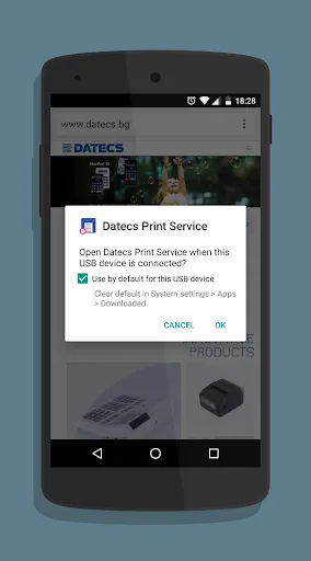 Zrzuty ekranu Datecs Print Service