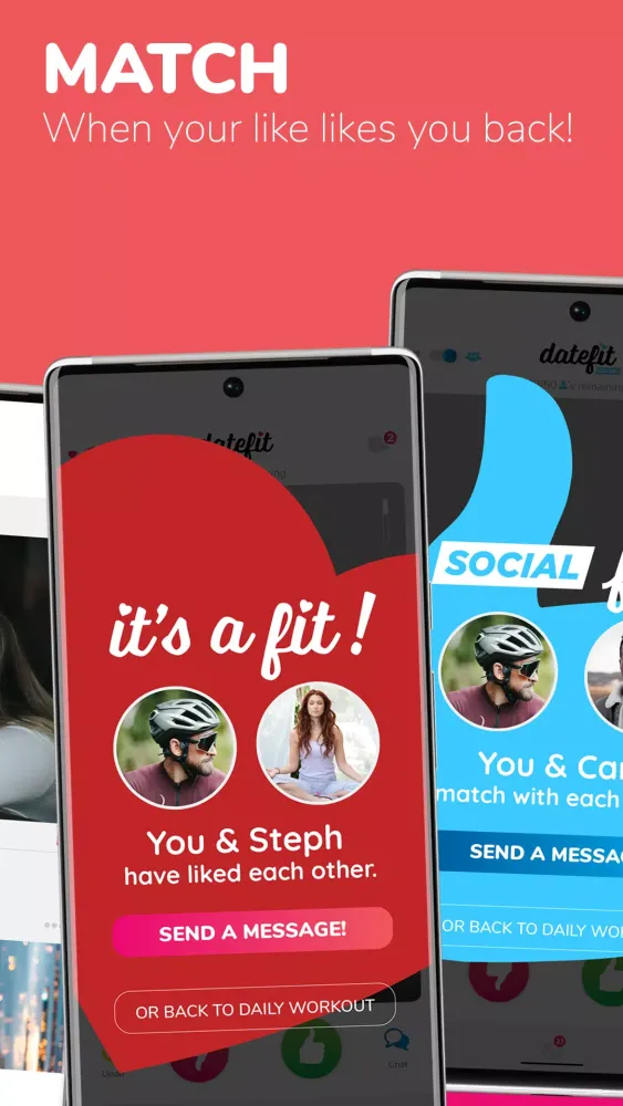 Screenshot di Datefit