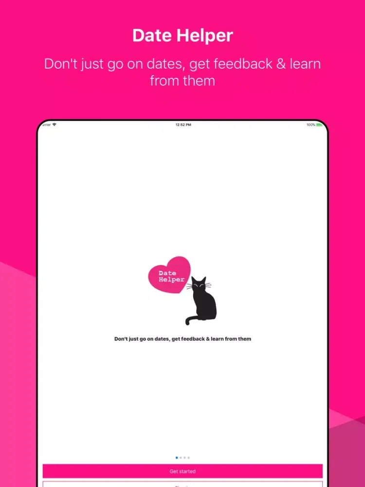Date Helper- get date feedback iPad  Screenshots