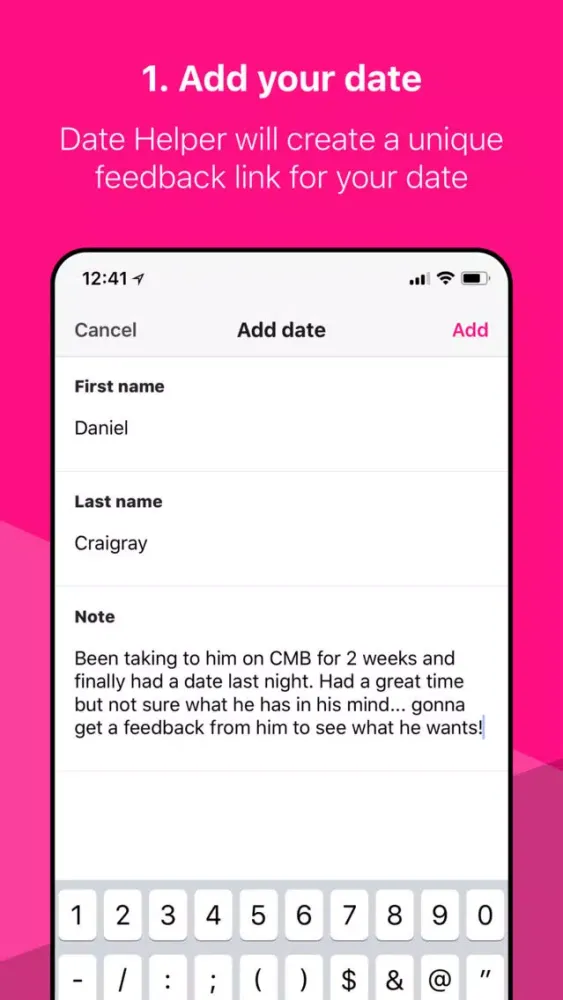 Date Helper- get date feedback Screenshots