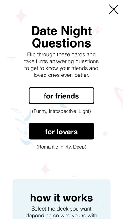 Date Night Questions 스크린샷