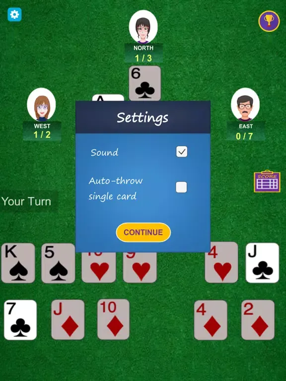 Callbreak Card Game iPad Screenshots