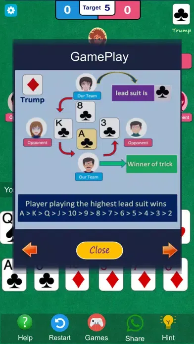 Whist Classic Card Game 스크린샷