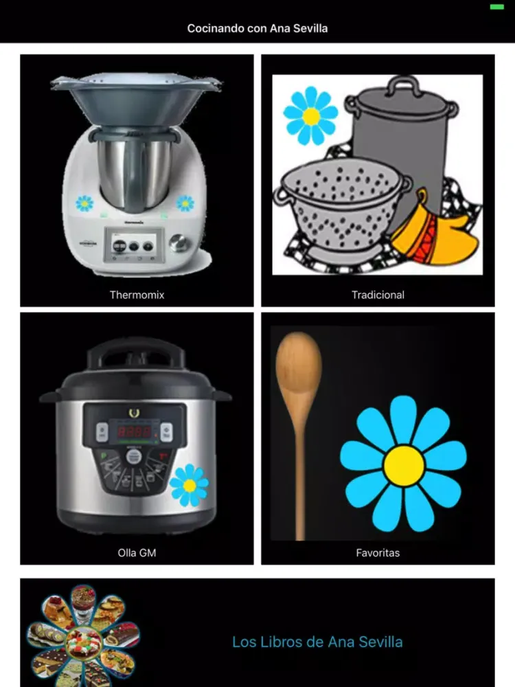Cocinando con Ana Sevilla iPad  スクリーンショット