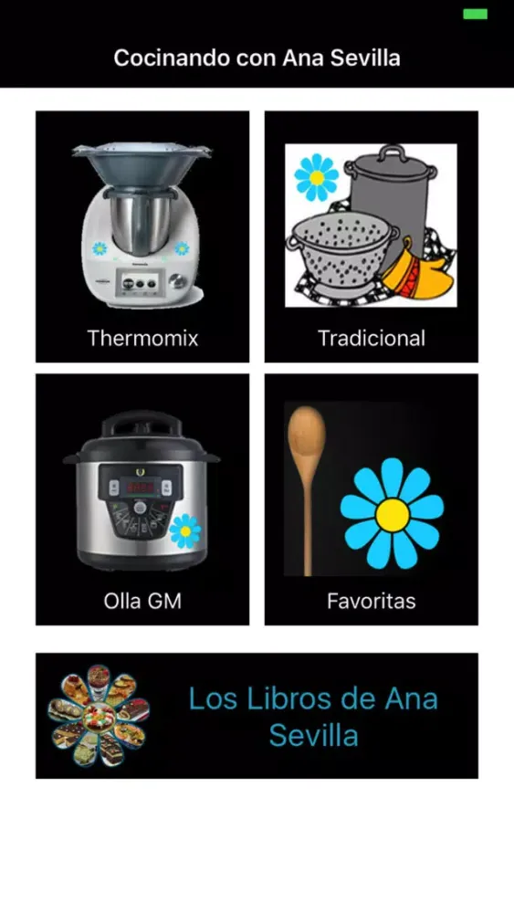 Cocinando con Ana Sevilla スクリーンショット