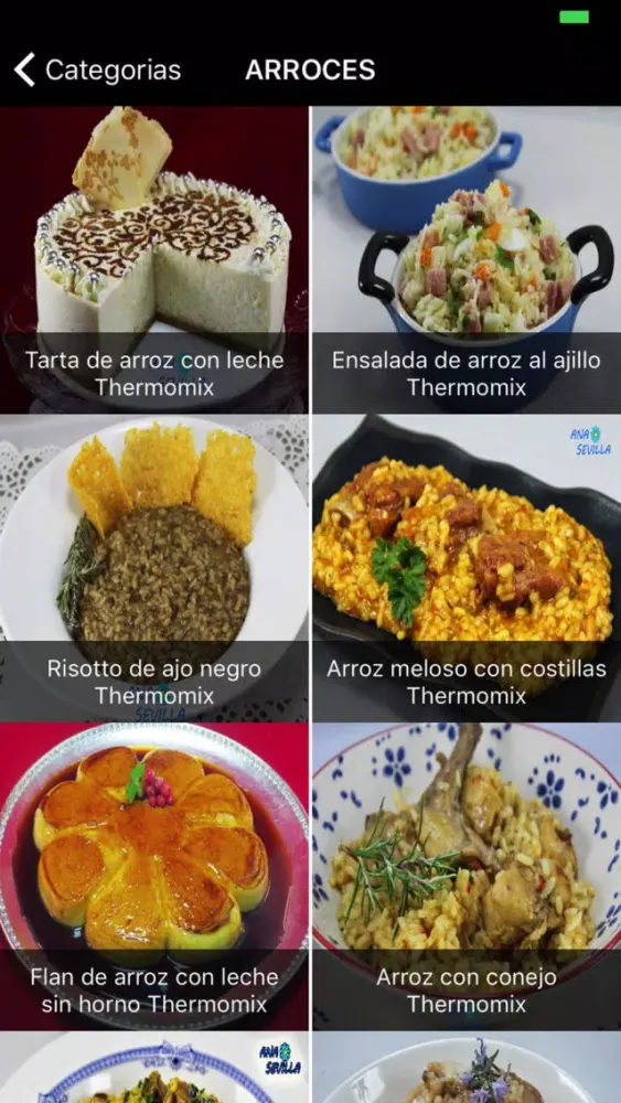 Cocinando con Ana Sevilla スクリーンショット