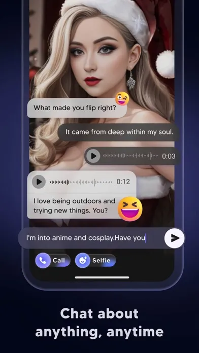 Zrzuty ekranu Flipped:Chat with AI Character