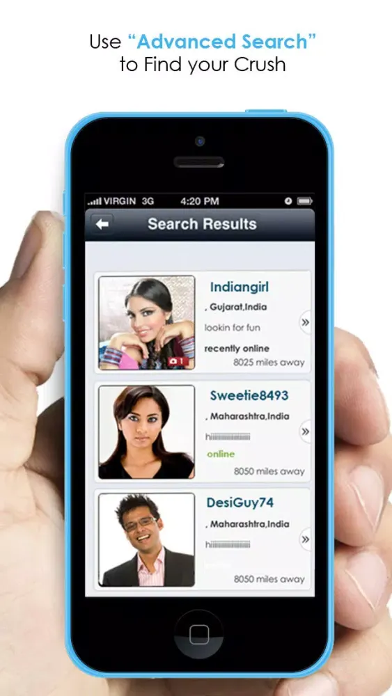 DesiCrush.com Dating - #1 Modern Indian Dating Service Ekran Görüntüleri