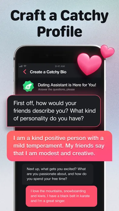 Zrzuty ekranu MatchAI - AI Rizz Assistant