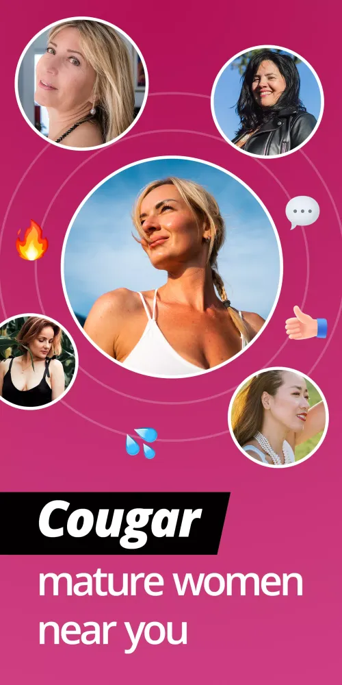 3C: Cougar Hookup Dating应用截图