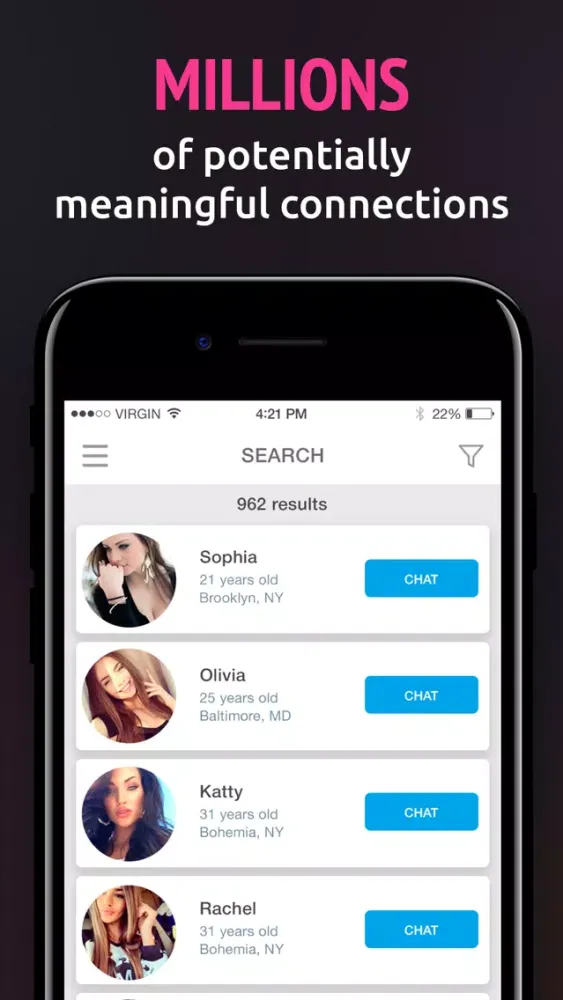 For Her: Flirt & Meet Women应用截图