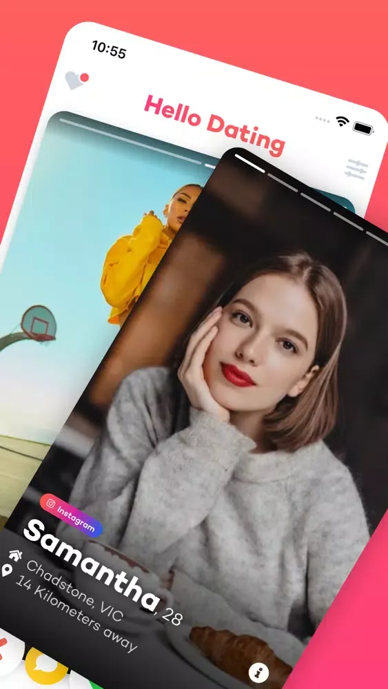 ภาพหน้าจอของ Hello Dating - Chat Meet Date