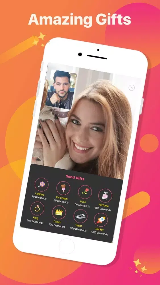 Capturas de tela do Live Video Chat To Strangers
