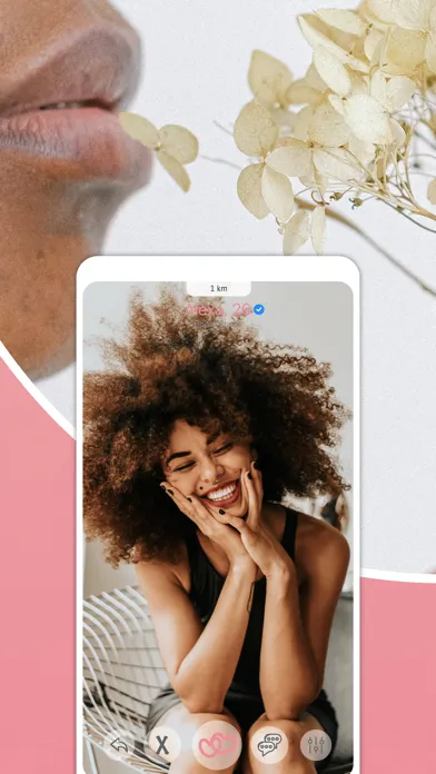 PINK - Her Lesbian Dating App Screenshots