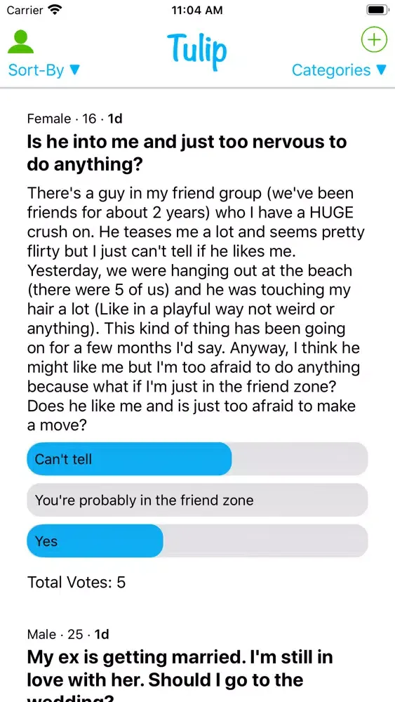 Ảnh chụp màn hình của Tulip - Social Polls