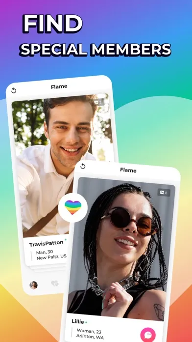 Capturas de tela do BiCupid: Date Singles, Couples