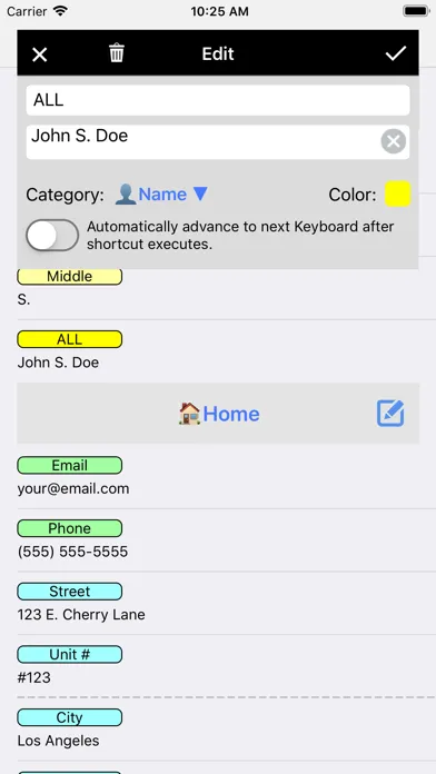 Screenshot di Keyboard Macros PRO