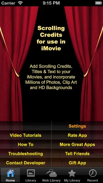 Scrolling Credits應用截圖