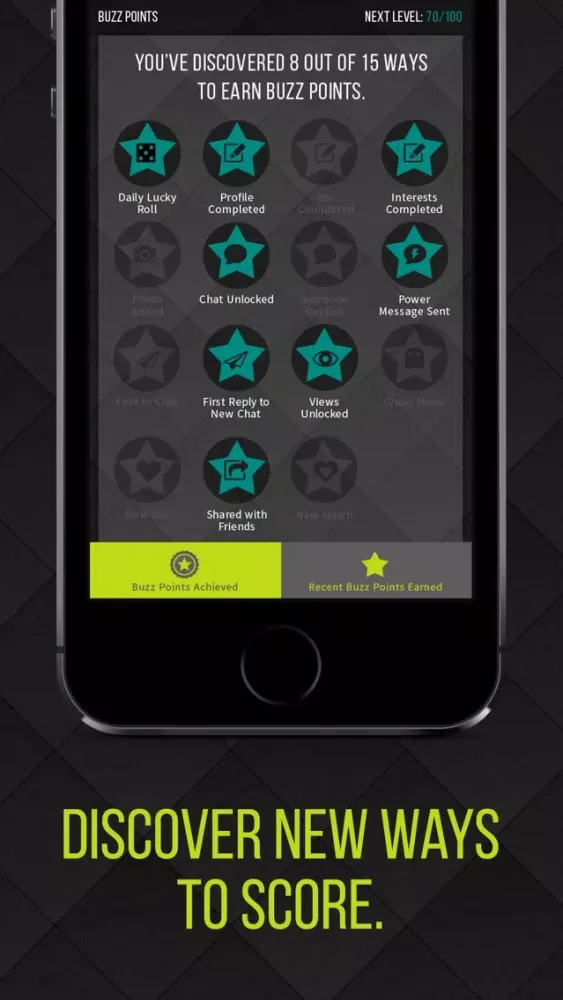 Скриншоты iBuzza - Play. Chat. Score.